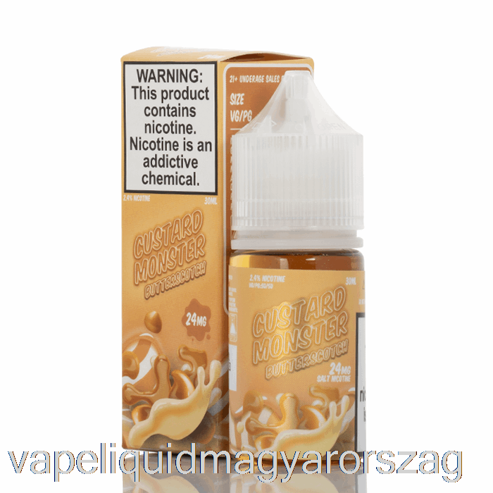 Vajkaramell - Pudingos Szörnysók - 30 Ml 24 Mg Vape E Cigi